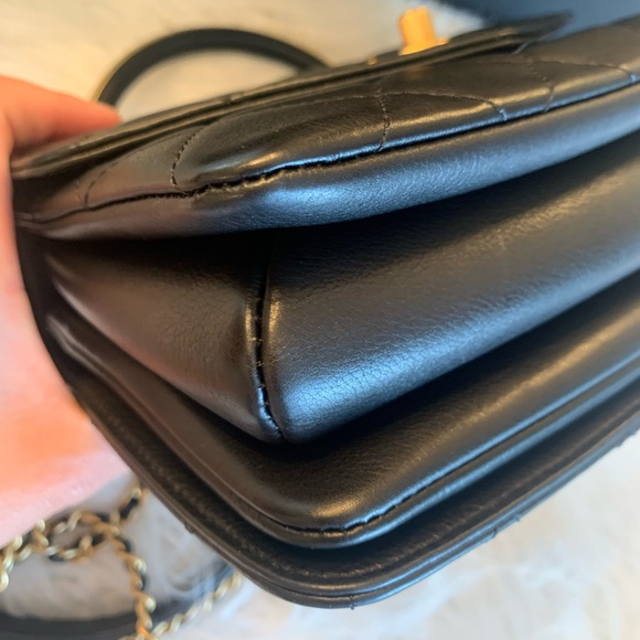 🖤SOLD 🖤💕Chanel top handle mini flap bag - Picture 5 of 13